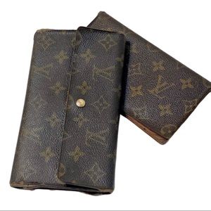 Louis Vuitton Trifold Wallet & Checkbook Cover